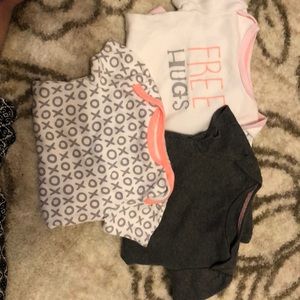 3 pack baby onesies